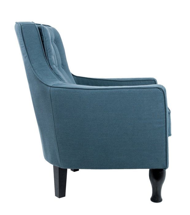 Кресло Monti голубого цвета - лучшие Интерьерные кресла в INMYROOM