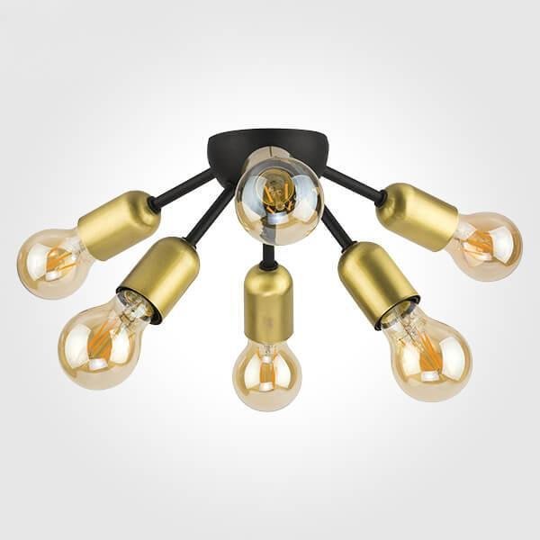 Потолочная люстра TK Lighting Estrella Black