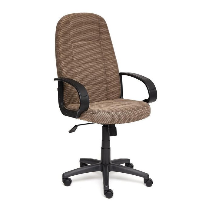 Кресло офисное темно-бежевого цвета