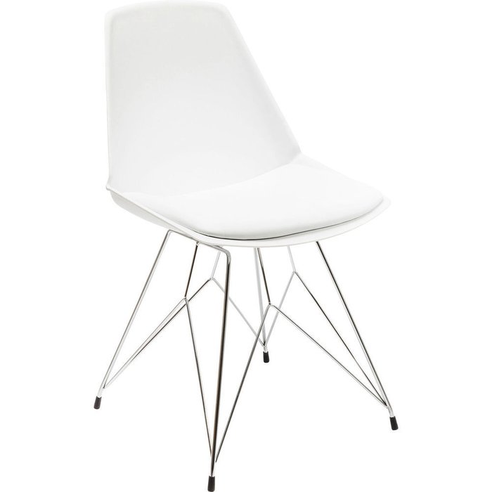 Стул Wire белого цвета - лучшие Обеденные стулья в INMYROOM