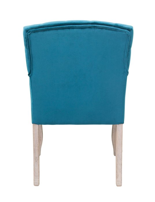 Классическое кресло Deron blue синего цвета - лучшие Интерьерные кресла в INMYROOM