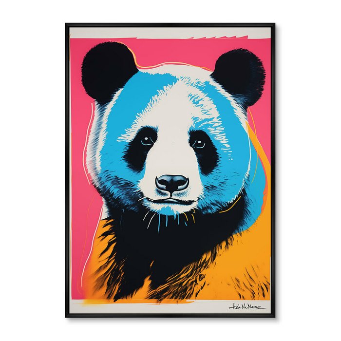 Репродукция картины Vibe collection, Panda, No 1, 2024г.