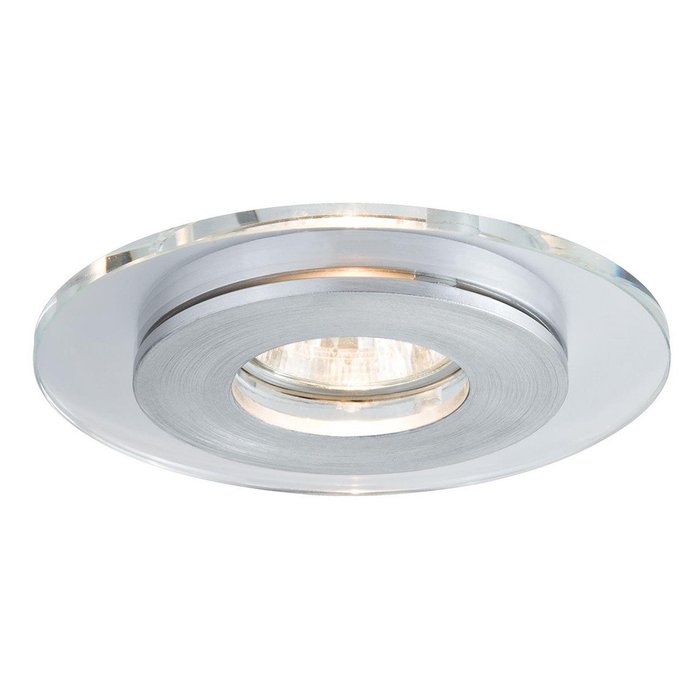 Встраиваемый светильник Premium EBL Single Shell серого цвета - купить Встраиваемые споты по цене 14950.0