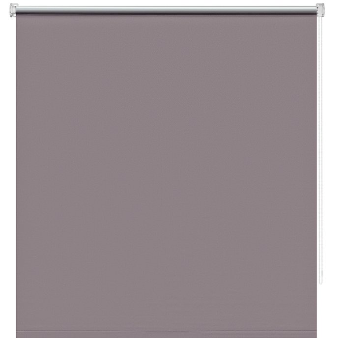Рулонная штора Миниролл Блэкаут лавандового цвета 60x160