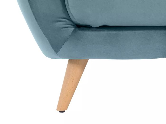 Кресло Loa темно-голубого цвета - лучшие Интерьерные кресла в INMYROOM