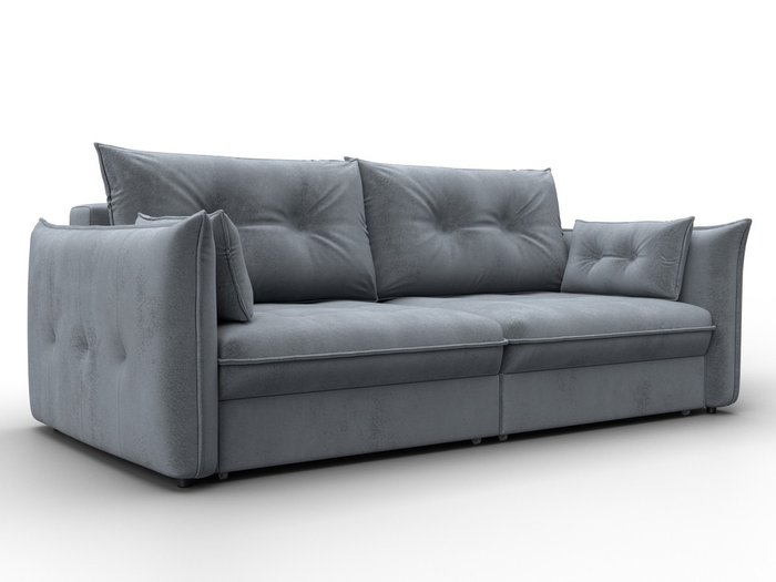 Диван-кровать Лига-100 серого цвета