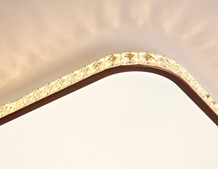 Накладной светильник Orbital Crystal FF76 (пластик, цвет белый) - лучшие Потолочные светильники в INMYROOM