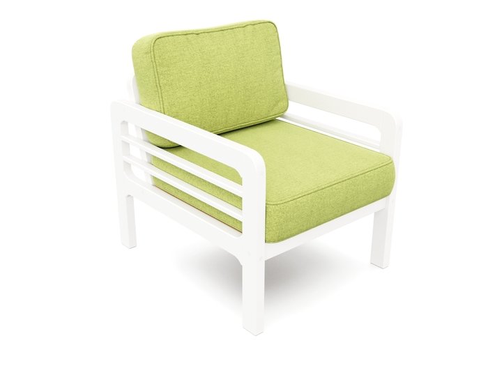 Кресло Бергер светло-зеленого цвета - лучшие Интерьерные кресла в INMYROOM