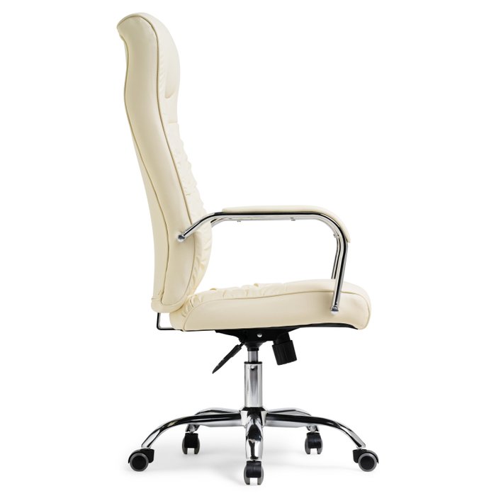 Кресло компьютерное Longer бежевого цвета - купить Офисные кресла по цене 10700.0