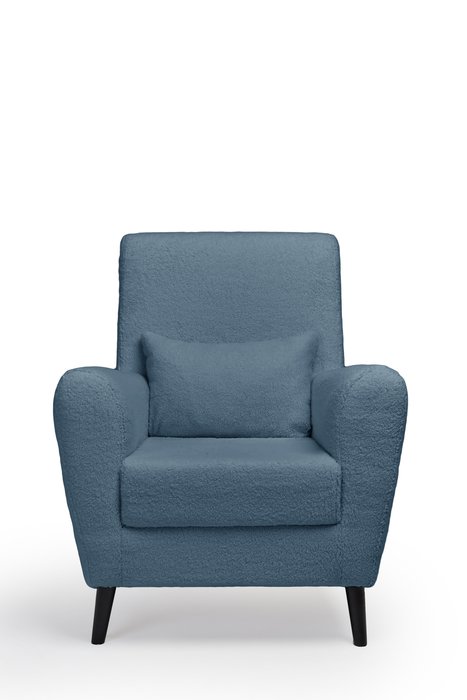 Кресло Либерти синего цвета - купить Интерьерные кресла по цене 18920.0