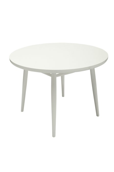 Обеденный стол Spring белого цвета - лучшие Обеденные столы в INMYROOM