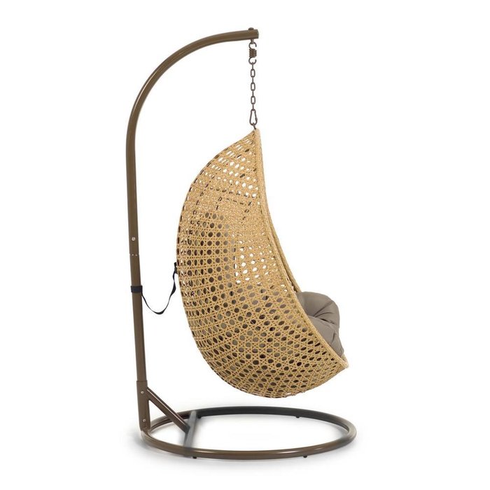 Подвесное кресло Cira бежево-коричневого цвета  - купить Подвесные кресла по цене 152990.0