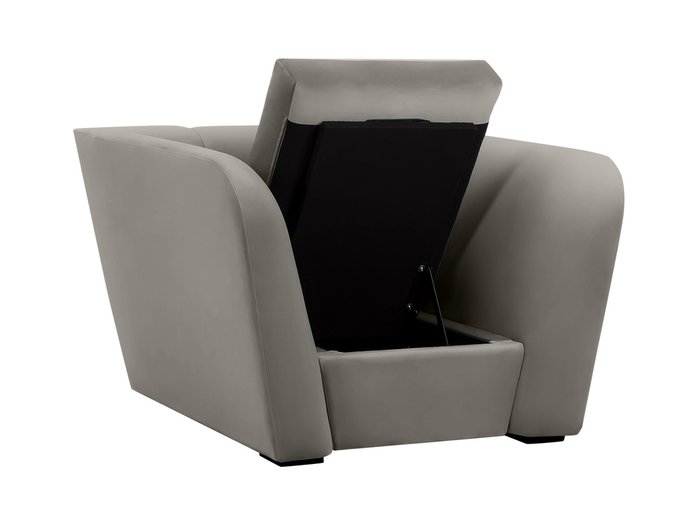 Кресло Florida серого цвета - купить Интерьерные кресла по цене 44570.0