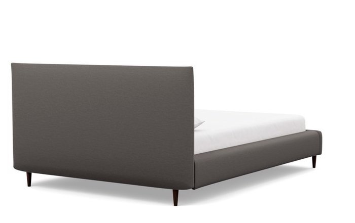 Кровать Эмбер 160х200 темно-серого цвета - лучшие Кровати для спальни в INMYROOM