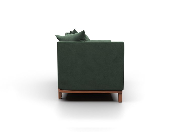 Диван Хаас зеленого цвета - лучшие Прямые диваны в INMYROOM