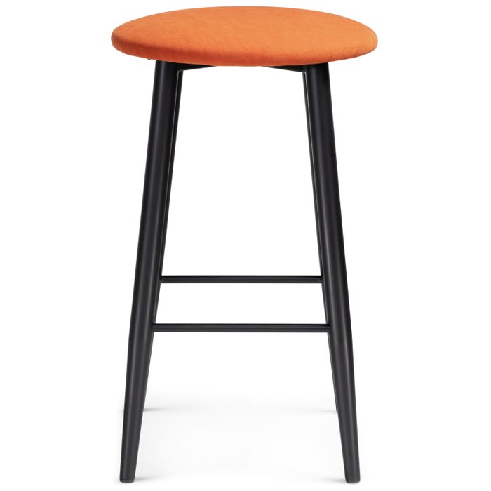 Полубарный стул Гангток оранжевого цвета - купить Барные стулья по цене 2780.0