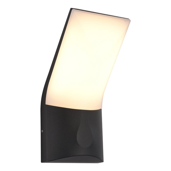 Светильник настенный ST-Luce темно-серый/белый LED 1*10W 3000K BRIGHT - лучшие Настенные уличные светильники в INMYROOM Светильник настенный ST-Luce темно-серый/белый LED 1*10W 3000K BRIGHT - лучшие Настенные уличные светильники в INMYROOM