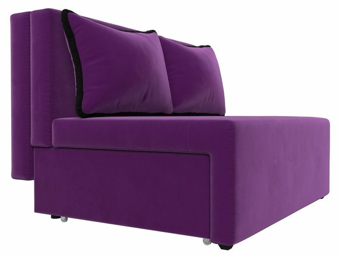 Диван-кровать Лагуна фиолетового цвета - лучшие Прямые диваны в INMYROOM