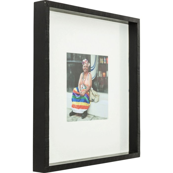Картина Cuba Life в черной рамке - купить Принты по цене 5920.0