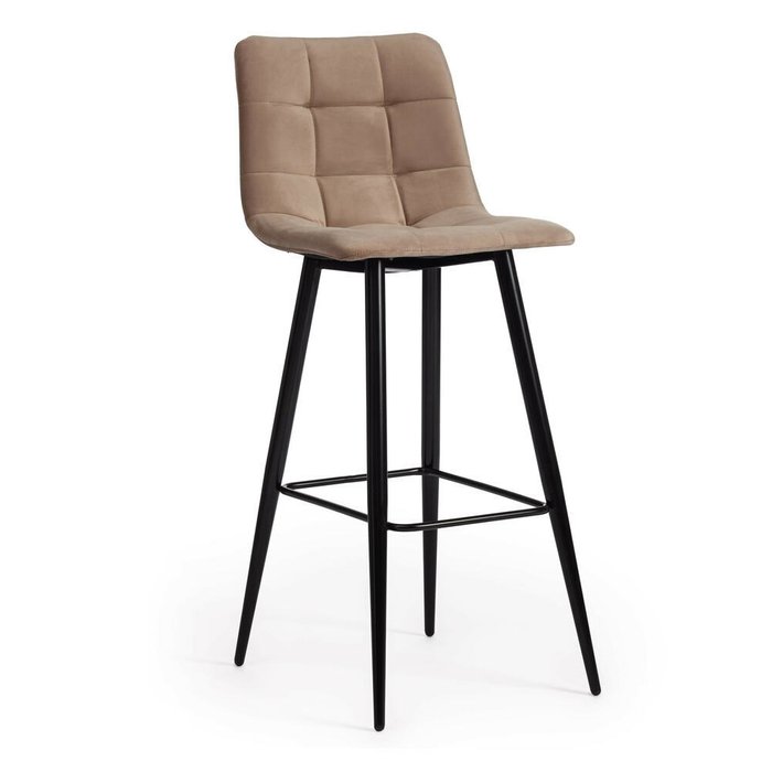 Комплект из двух барных стульев Chilly бежевого цвета - купить Барные стулья по цене 12280.0