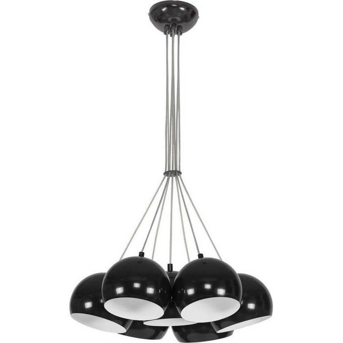 Подвесная люстра Ball Black-White из металла - купить Подвесные люстры по цене 21911.0