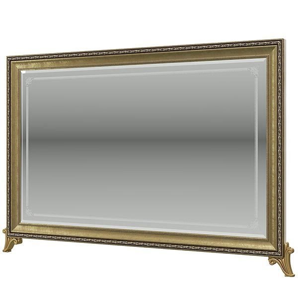 Настенное зеркало Версаль цвета слоновой кости