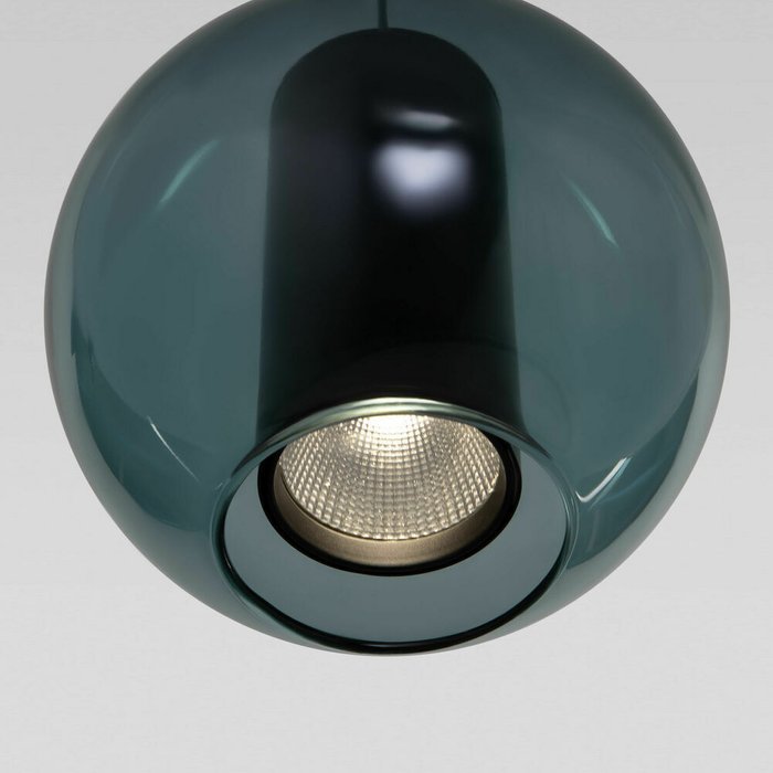 Подвесной светильник 50258/1 LED бирюзовый Cobble - лучшие Подвесные светильники в INMYROOM