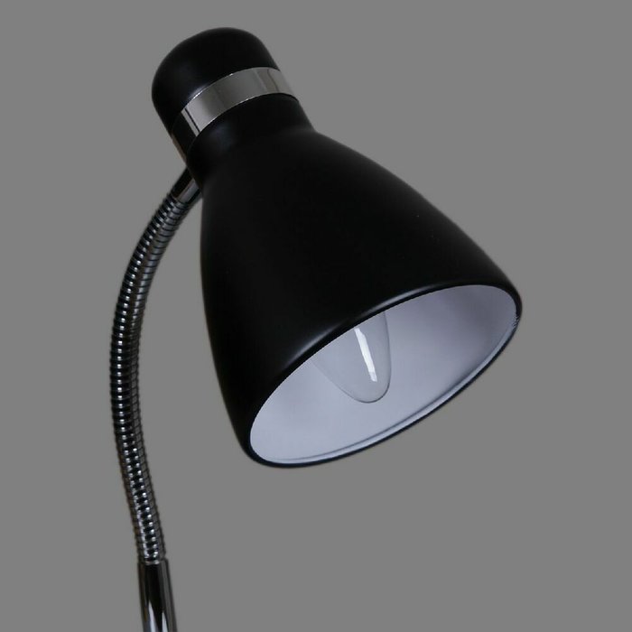 Настольная лампа 00960-0.7-01 BK (металл, цвет черный) - купить Рабочие лампы по цене 1410.0