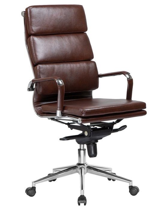 Офисное кресло для руководителей Arnold коричневого цвета - купить Офисные кресла по цене 15840.0