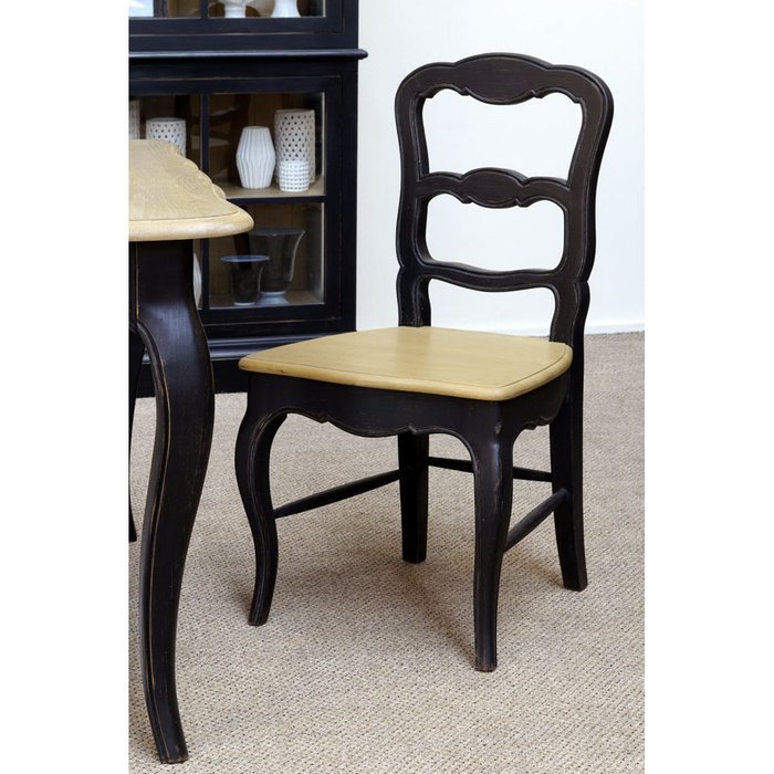 Стул Поместье коричневого цвета - лучшие Обеденные стулья в INMYROOM