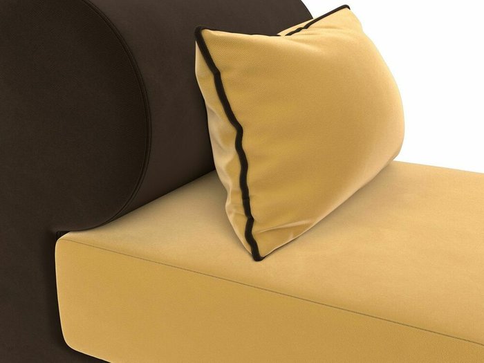 Кресло Кипр желто-коричневого цвета - лучшие Интерьерные кресла в INMYROOM