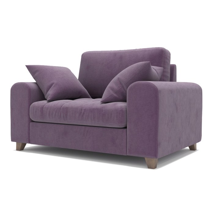  Широкое кресло Vittorio MT фиолетовое