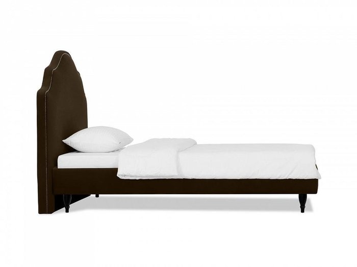 Кровать Princess II L 120х200 темно-коричневого цвета - купить Кровати для спальни по цене 51300.0