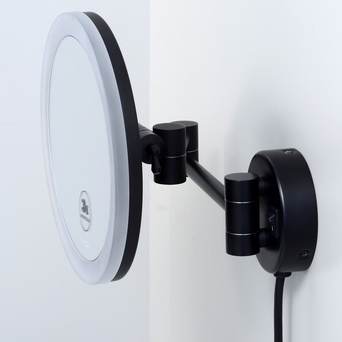 Зеркало WasserKRAFT K-1004BLACK - купить Мыльницы по цене 15384