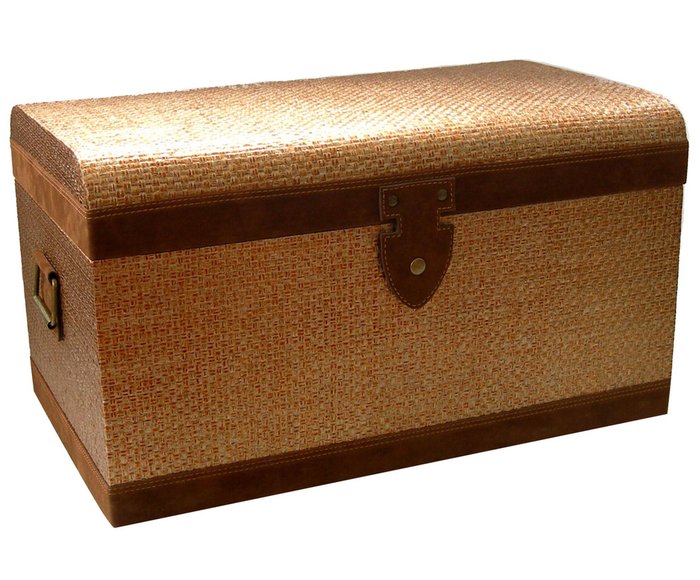 Ящик с золотистым покрытием