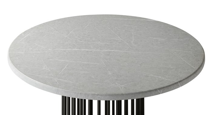 Стол обеденный Patrik черно-белого цвета - лучшие Обеденные столы в INMYROOM