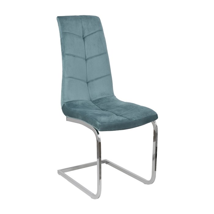 Обеденный стул Tomas голубого цвета - купить Обеденные стулья по цене 8500.0