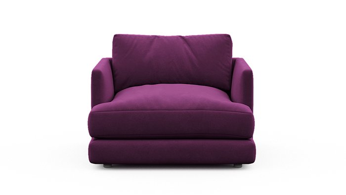 Кресло Ибица фиолетового цвета - лучшие Интерьерные кресла в INMYROOM