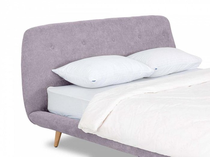 Кровать Loa 160х200 сиреневого цвета  - лучшие Кровати для спальни в INMYROOM