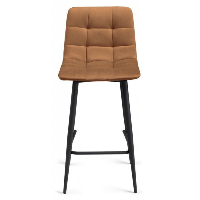 Полубарный стул Чилли К коричневого цвета - купить Барные стулья по цене 5990.0
