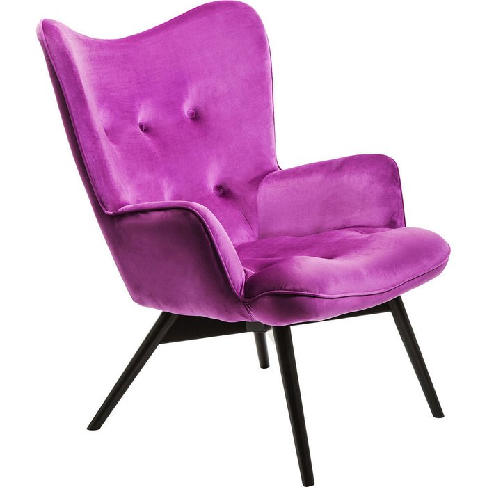 Кресло Vicky фиолетового цвета - купить Интерьерные кресла по цене 80860.0