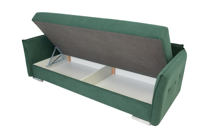 Диван Эллада 2 NEW зеленого цвета - лучшие Прямые диваны в INMYROOM