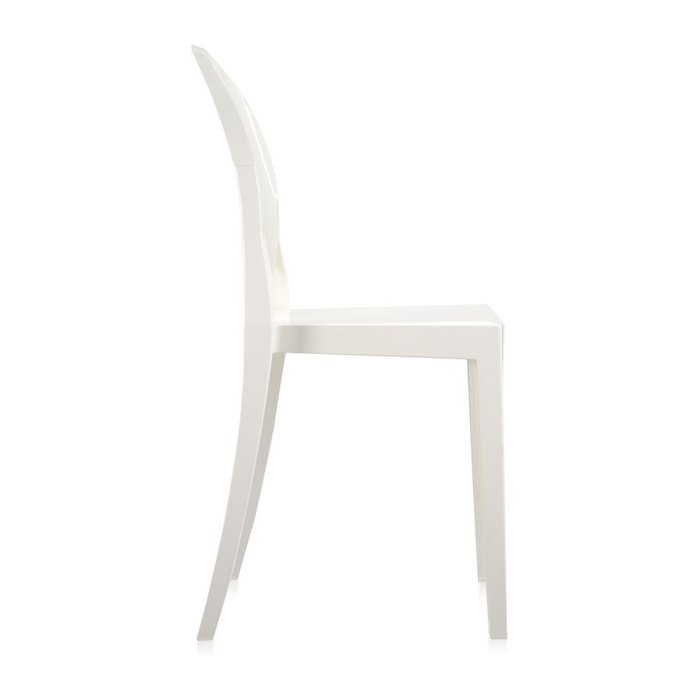 Стул Victoria Ghost белого цвета - лучшие Обеденные стулья в INMYROOM