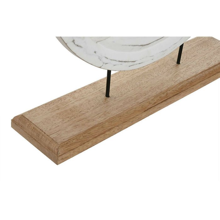 Декоративная фигура Белый Коричневый Дерево Араб 40 x 9 x 45 cm - купить Фигуры и статуэтки по цене 4016.0