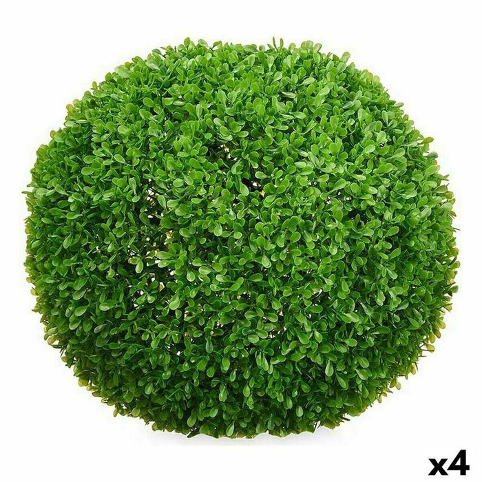 Декоративное растение Листья Чаша Пластик 37 x 37 x 37  (4 штук)