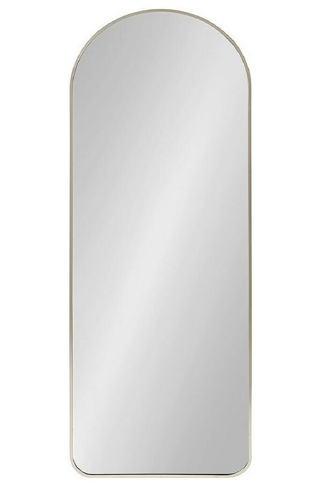 Настенное зеркало Arch XL в раме серебряного цвета