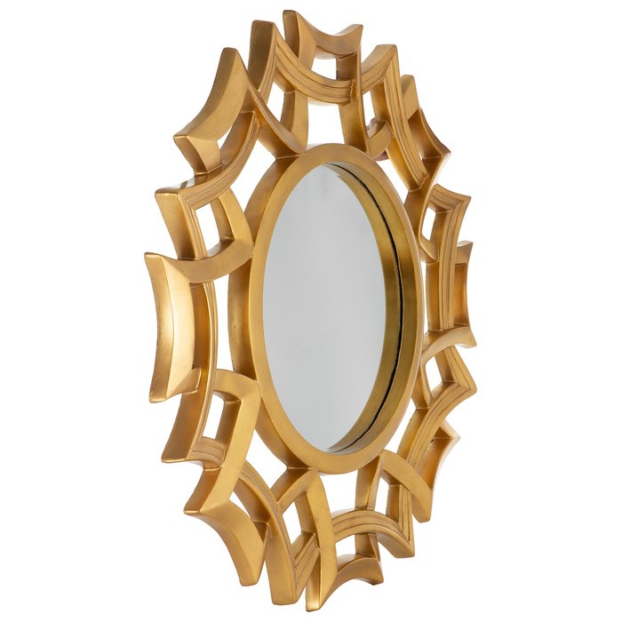 Зеркало настенное Верона золотого цвета - купить Настенные зеркала по цене 12990.0