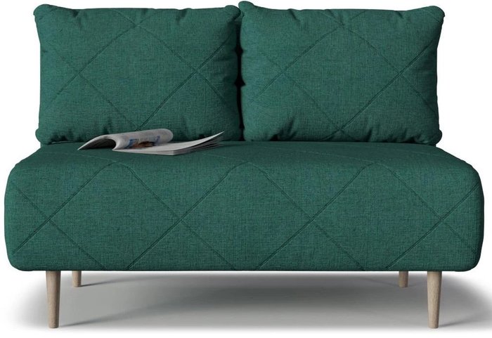 Диван прямой Mille зеленого цвета - лучшие Прямые диваны в INMYROOM