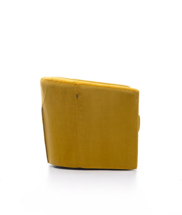 Вращающееся кресло Yoyo желтого цвета - лучшие Интерьерные кресла в INMYROOM