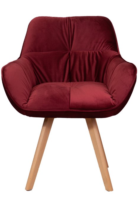 Кресло Soft красного цвета - купить Интерьерные кресла по цене 12410.0